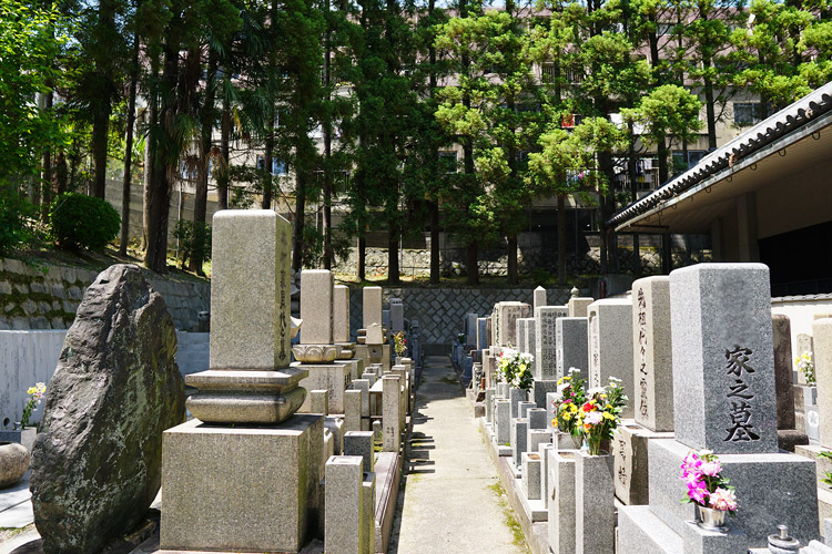 寒山寺墓地