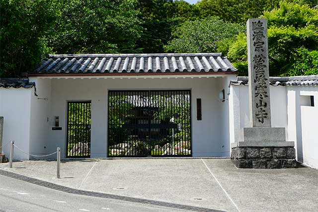 寒山寺駐車場